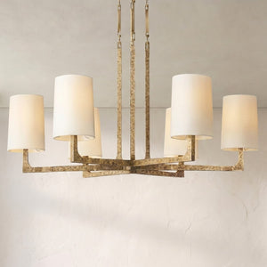Wright Simplicity Forged Round Chandelier 36" - view 3