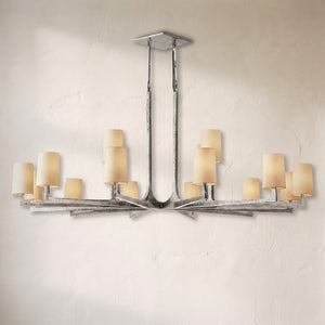 Wright Simplicity Forged Round Chandelier 60" - view 15