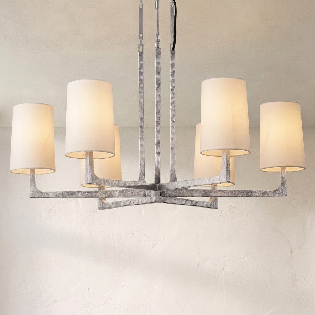 Wright Simplicity Forged Round Chandelier 36" - view 7