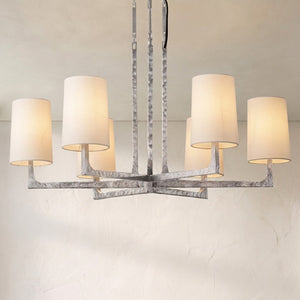 Wright Simplicity Forged Round Chandelier 36" - view 7