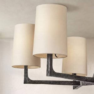 Wright Simplicity Forged Round Chandelier 36" - view 13