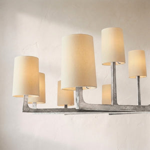 Wright Simplicity Forged Round Chandelier 60" - view 14