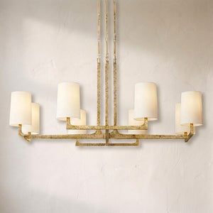 Wright Simplicity Forged Square Chandelier 48"