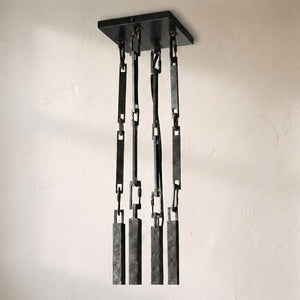 Wright Simplicity Forged Square Chandelier 48" - view 5