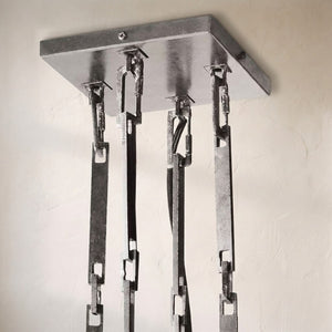 Wright Simplicity Forged Square Chandelier 48" - view 9