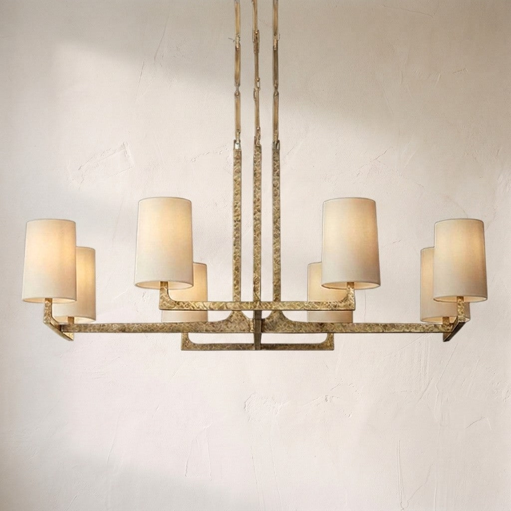 Wright Simplicity Forged Square Chandelier 48" - view 4