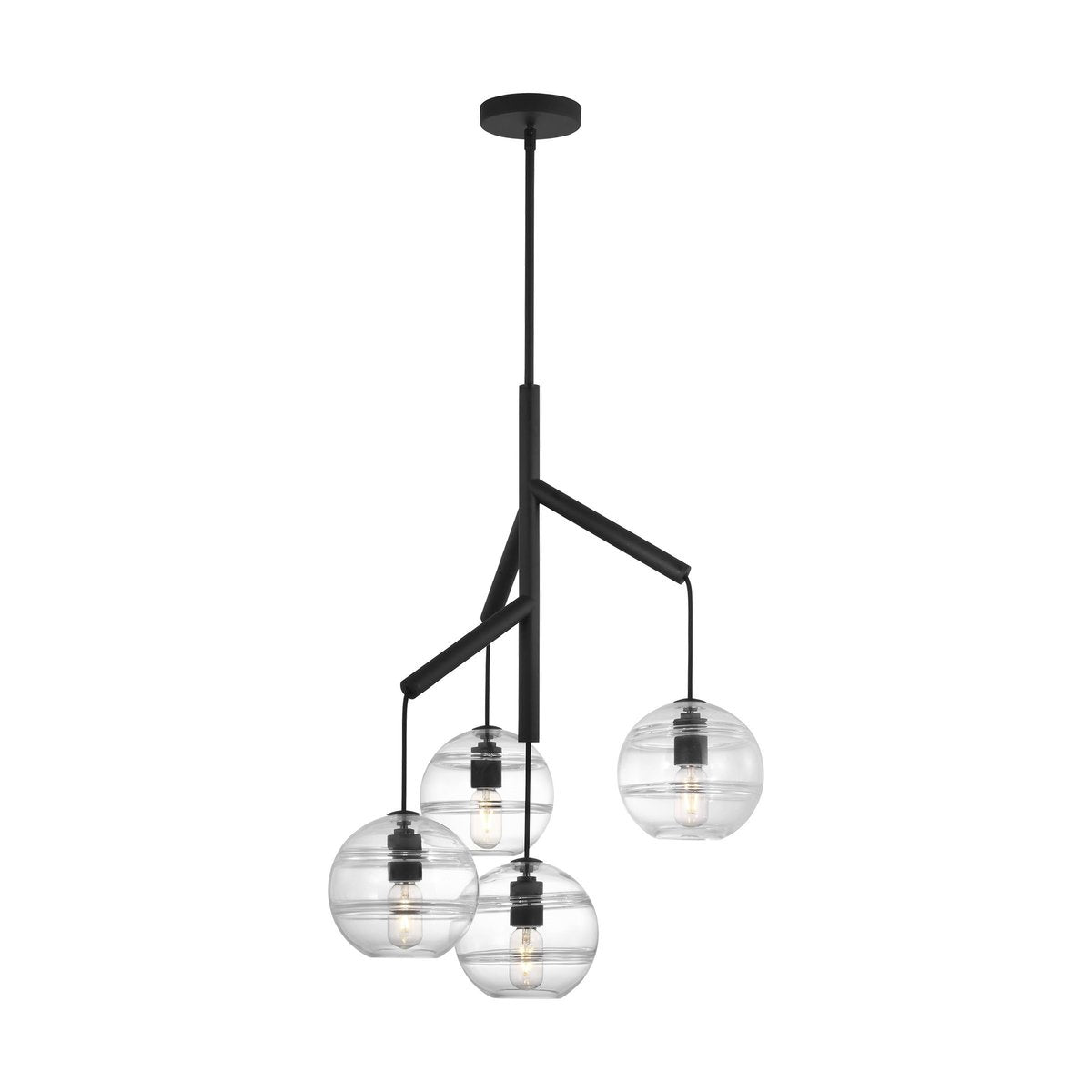 Art Glass Ball Sedona Chandelier - view 8