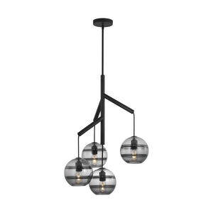 Art Glass Ball Sedona Chandelier - view 9