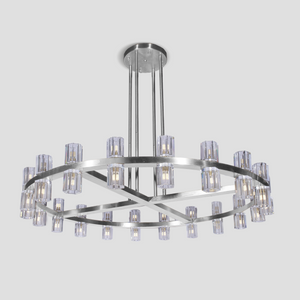 Aurora 1-Tier Round Chandelier 50” - view 3