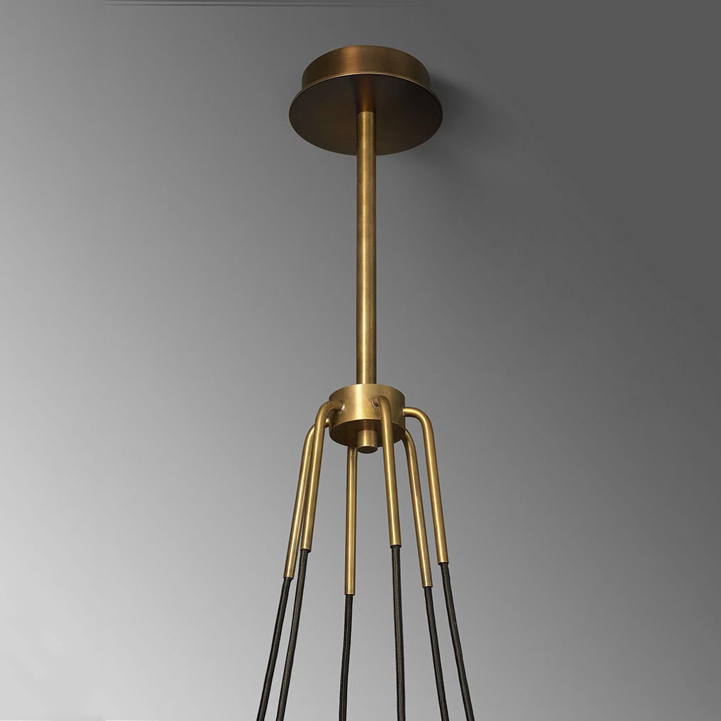 Galad Contemporary Crystal Chandelier 6-light - view 5