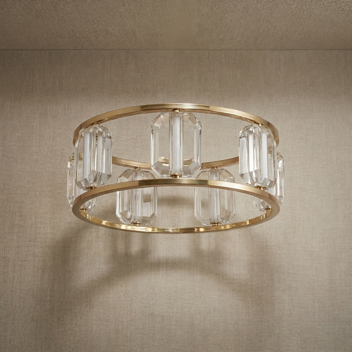 Arcus Contemporary Crystal Chandelier - view 10