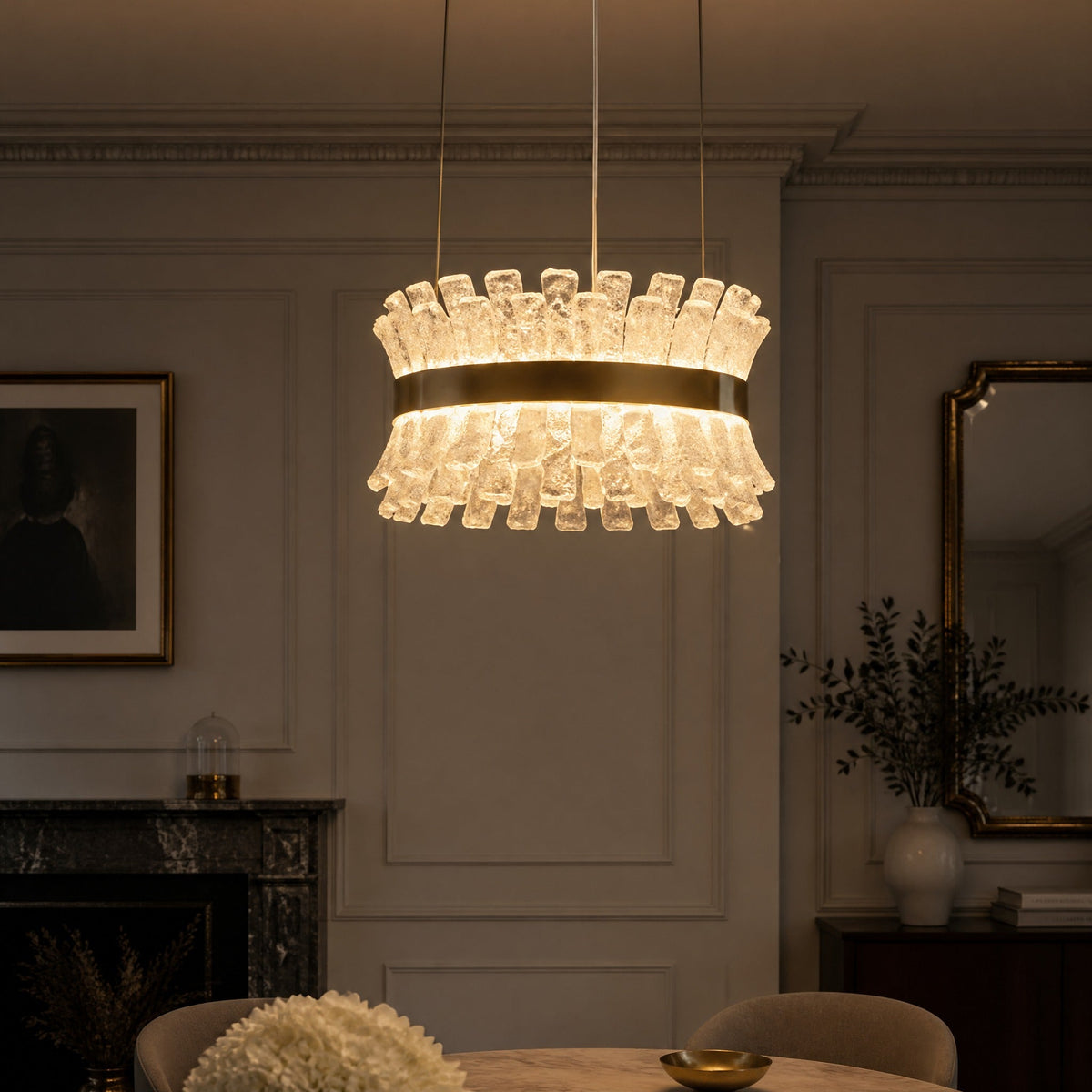Lawson Contemporary Chandelier Dining Room 39" - view 16