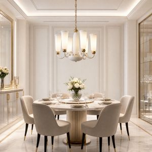 Cristallo Modern Glass Pendant Light 24" - view 4