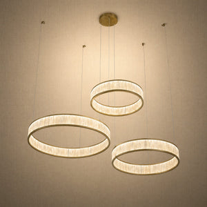 Crystara Modern Natural Moroccan Stone Chandelier