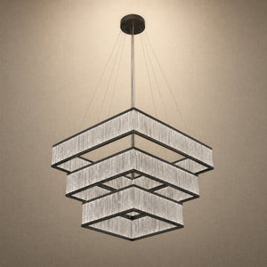 Crystara Black Moroccan Stone Chandelier - view 4
