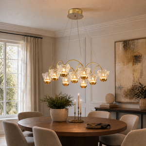 Petalia Modern Pendant Light L24" - view 4