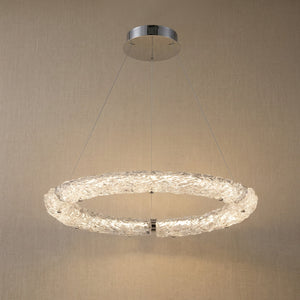 Yiosi Glitter Glass Pendant Light Style A - 31" (Dia 800mm)