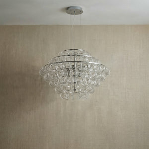 Opulence Modern Glass Chandelier 31" - view 8
