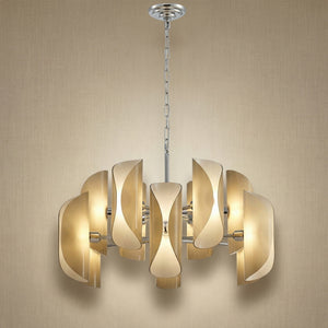 Glass Light Shade Pendant in a dining room