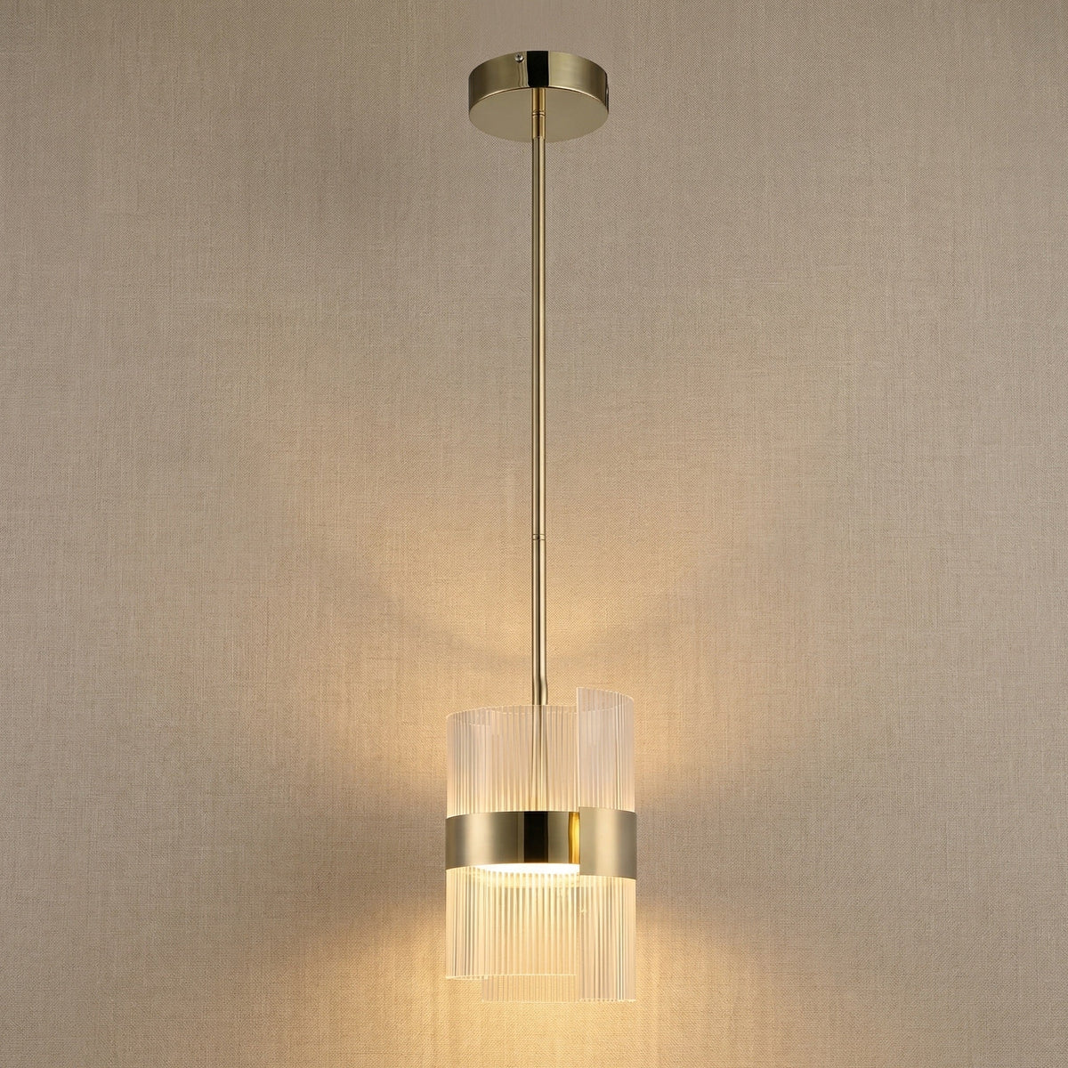 Ribbon Round Modern Chandelier - view 12