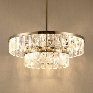 Yiosi Series Crystal Pendant Light Style B - 39" (Dia 1000mm) Style B
