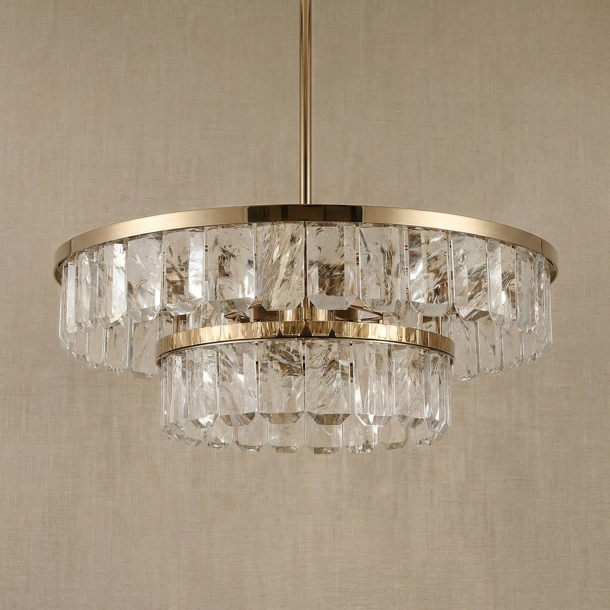 Selene Round Crystal Chandelier - view 8