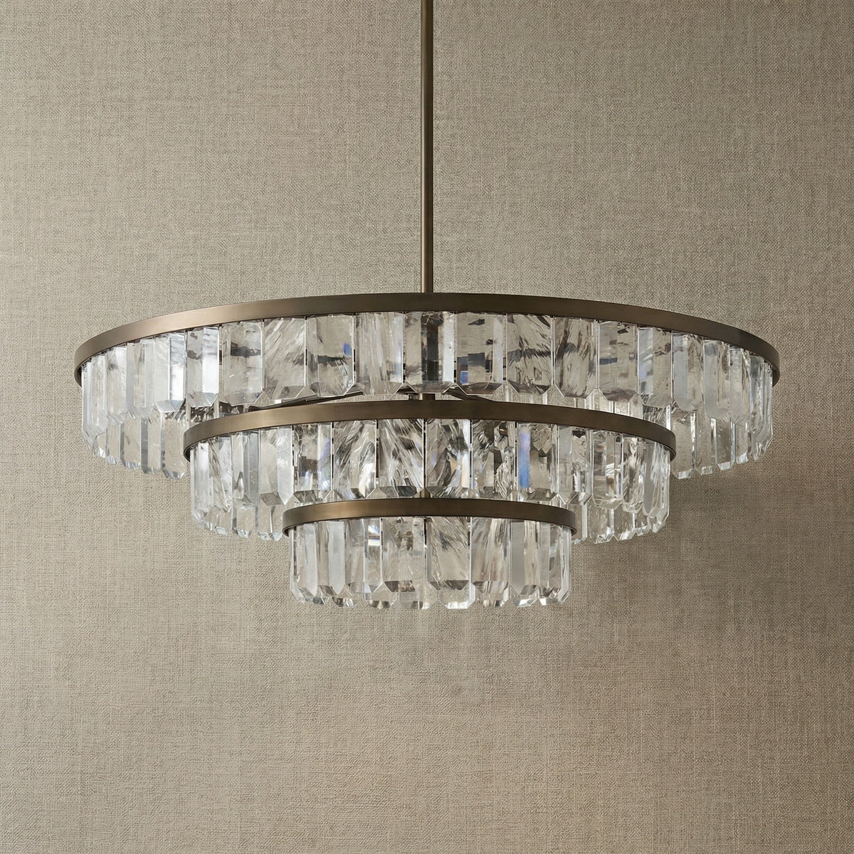 Selene Round Crystal Chandelier - view 14
