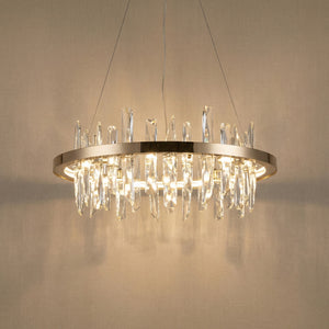 Yiosi Series Crystal Pendant Light Style D - 31" (Dia 800mm)