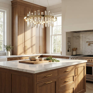 Nora Round Crystal Pendant Light - view 14
