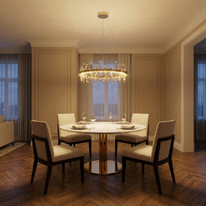 Mira Ring Crystal Chandelier - view 5