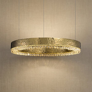 Yiosi Series Crystal Pendant Light Style G - 24" (Dia 600mm)