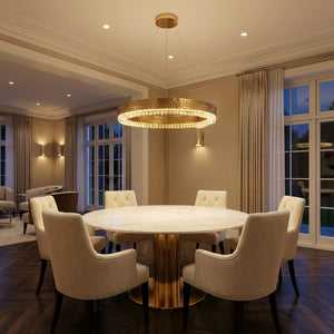 Hudson Crystal Modern Pendant Light - view 5