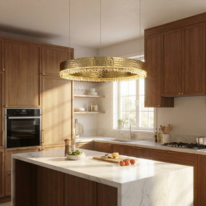 Hudson Crystal Modern Pendant Light - view 6