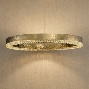 Yiosi Series Crystal Pendant Light Style G - 31" (Dia 800mm)