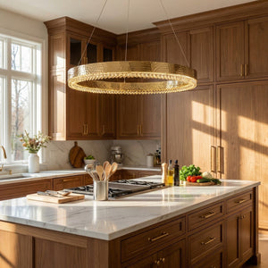 Hudson Crystal Modern Pendant Light - view 7