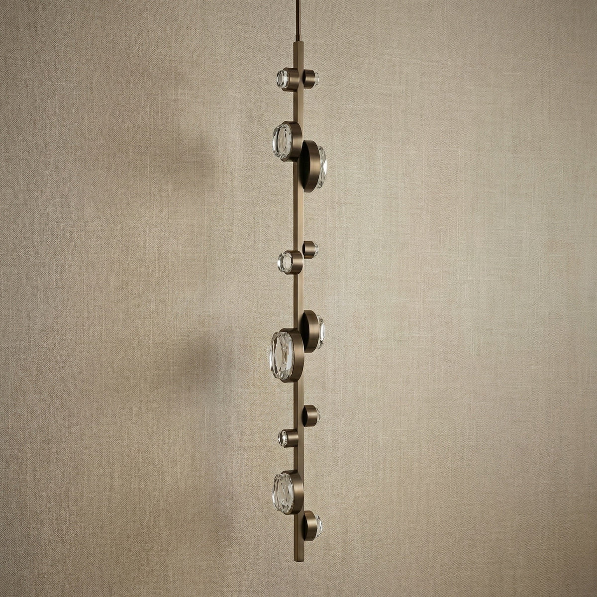 Eclipse Round Crystal Modern Chandelier - view 15