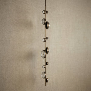 Eclipse Round Crystal Modern Chandelier - view 15