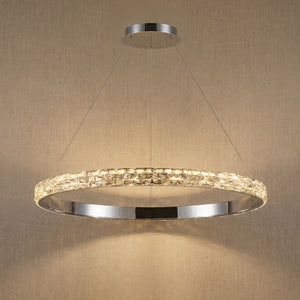Yiosi Series Crystal Pendant Light Style L - 43" (Dia 1080mm)