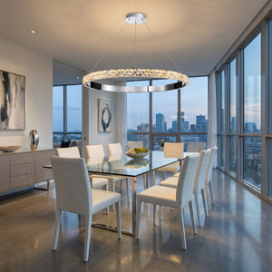 Vega Ring Crystal Chandelier - view 3
