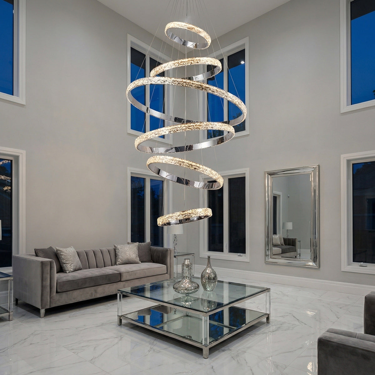 Vega Ring Crystal Chandelier - view 6