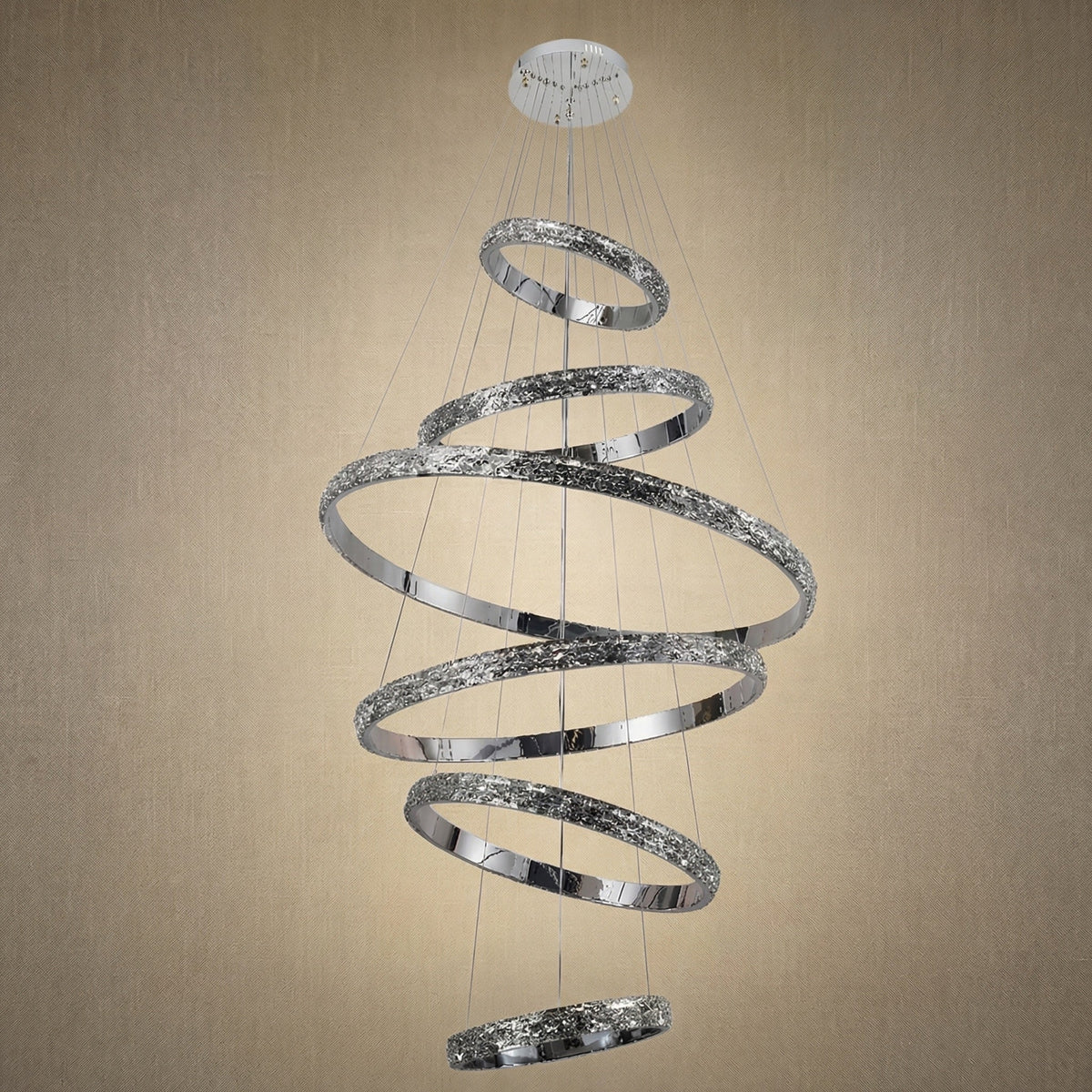 Vega Ring Crystal Chandelier - view 9