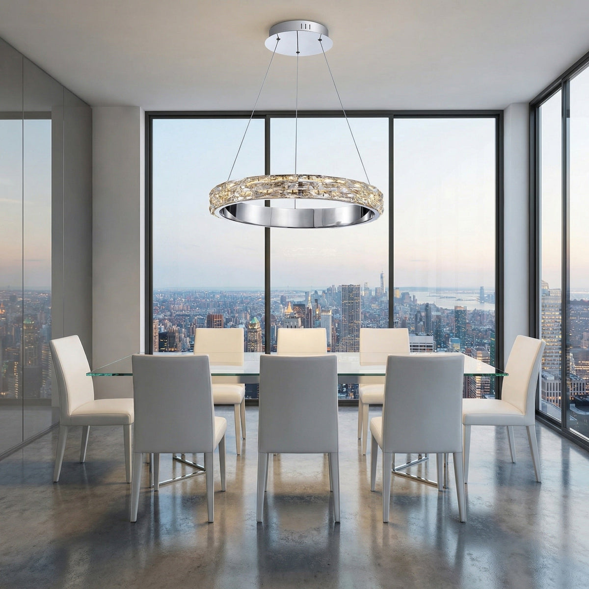 Vega Ring Crystal Chandelier - view 10