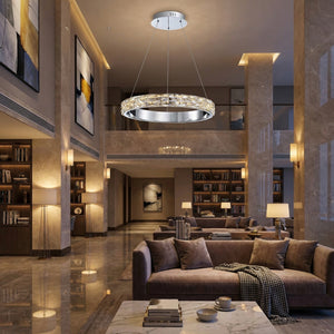 Vega Ring Crystal Chandelier - view 13