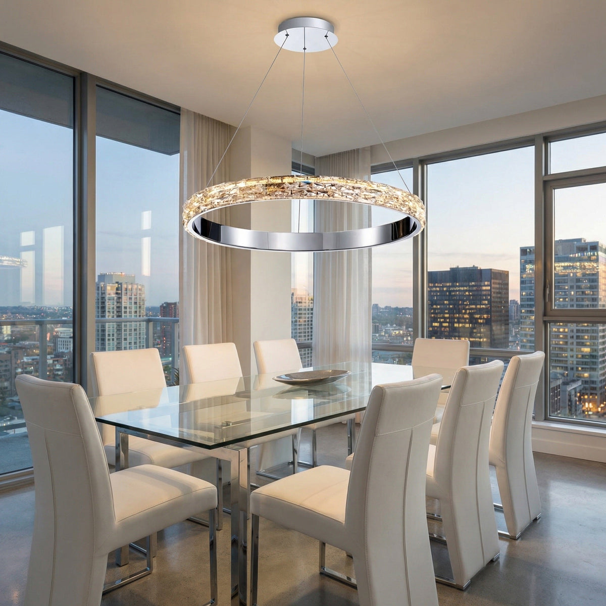 Vega Ring Crystal Chandelier - view 17