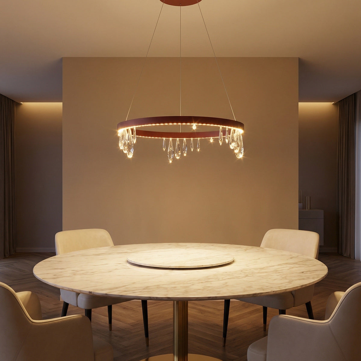 Orbit Crystal Chandelier - view 11