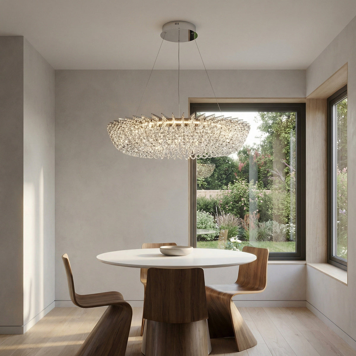 Stella Round Crystal Chandelier - view 3