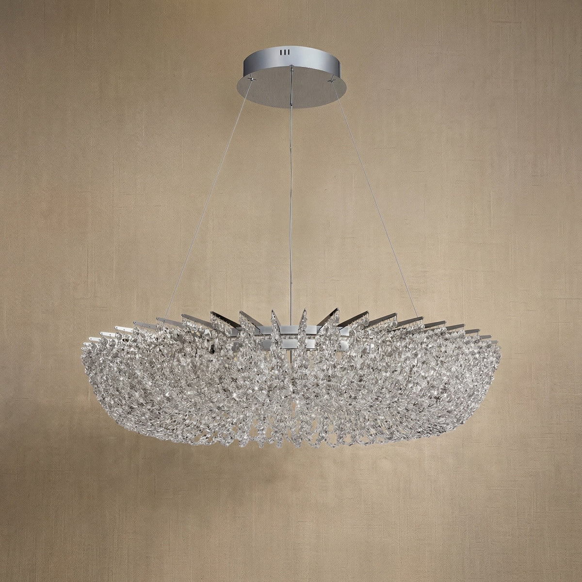 Stella Round Crystal Chandelier - view 5