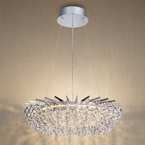Yiosi Series Crystal Pendant Light Style O - 25" (Dia 630mm)