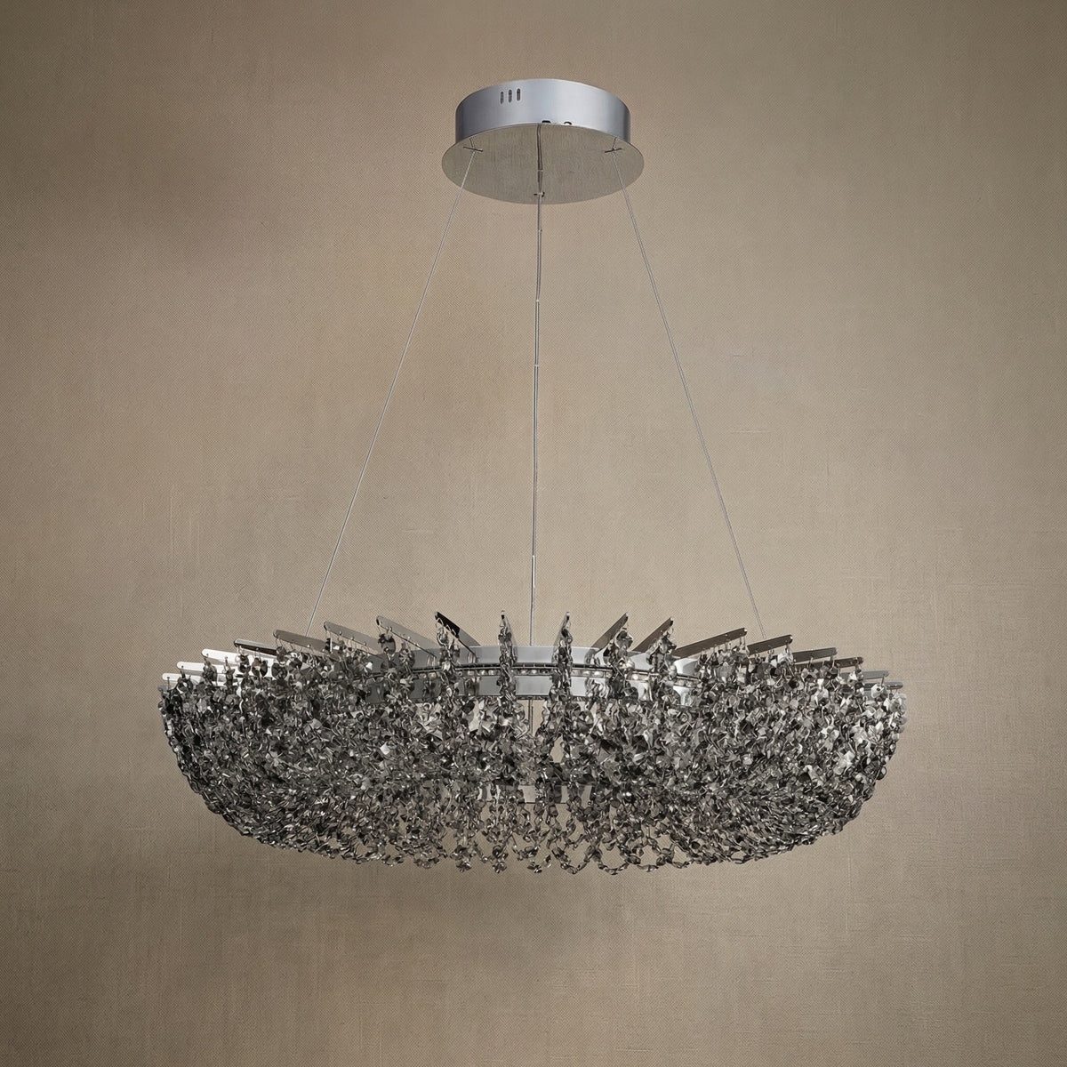 Stella Round Crystal Chandelier - view 11