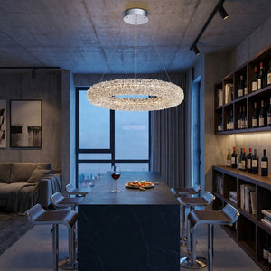 Lumina Crystal Pendant Chandelier - view 2